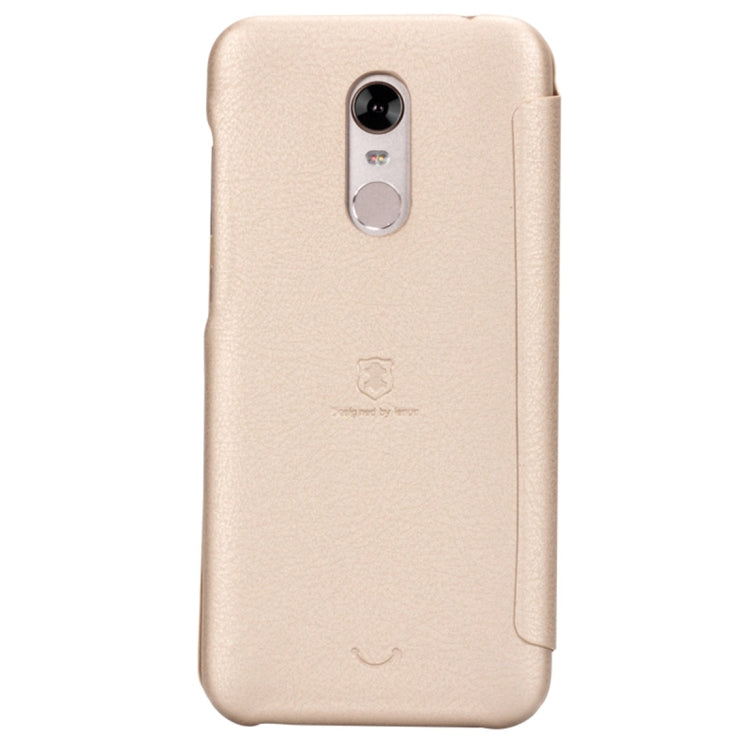 Lenuo for Ledream Flip Series Xiaomi Redmi 5 Plus PU + PC Horizontal Flip Leather Case with Card Slots