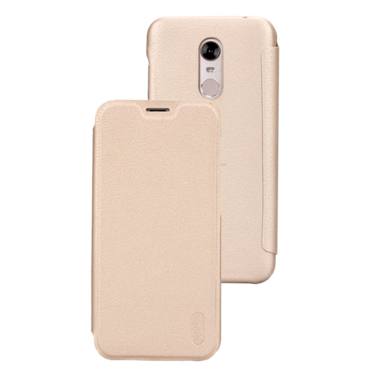 Lenuo for Ledream Flip Series Xiaomi Redmi 5 Plus PU + PC Horizontal Flip Leather Case with Card Slots
