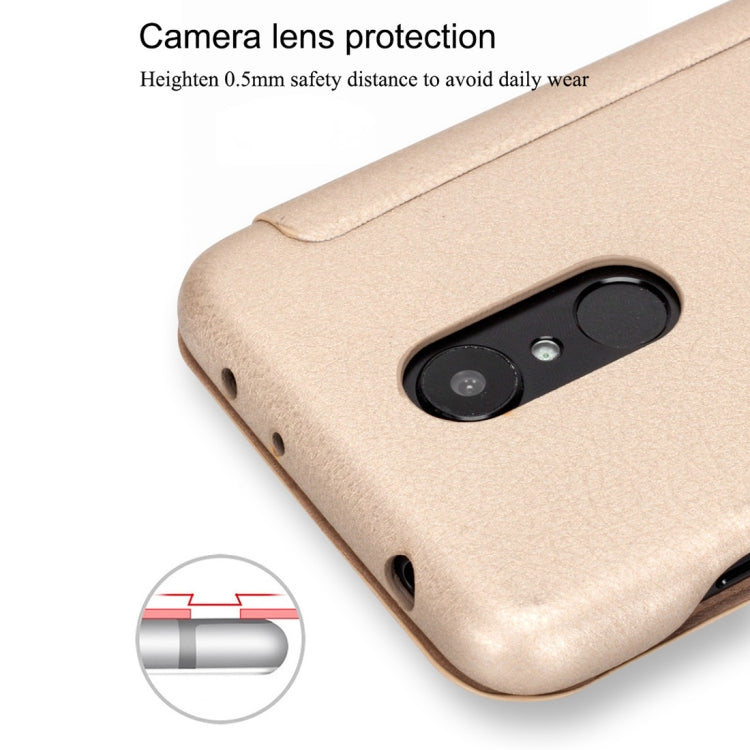 Lenuo for Ledream Flip Series Xiaomi Redmi 5 PU + PC Horizontal Flip Leather Case with Card Slots