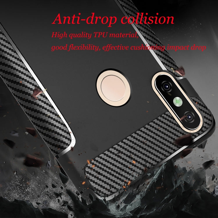 Carbon Fiber Anti-slip TPU Protective Case for Xiaomi Mi 6X / A2