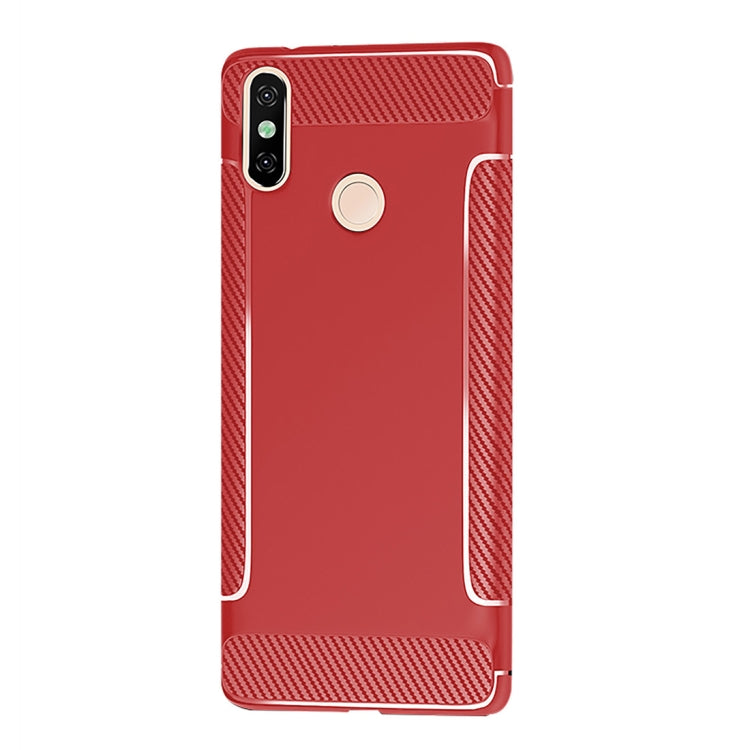 Carbon Fiber Anti-slip TPU Protective Case for Xiaomi Mi 6X / A2