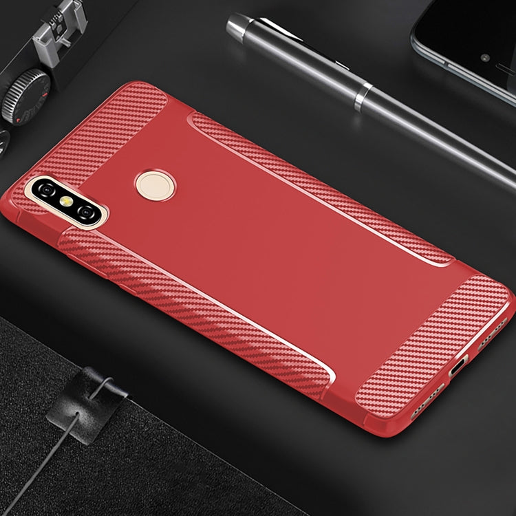 Carbon Fiber Anti-slip TPU Protective Case for Xiaomi Mi 6X / A2