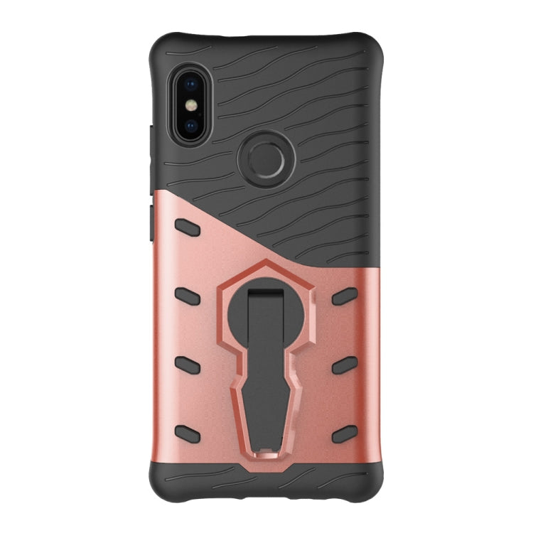 PC + TPU Dropproof Sniper Hybrid Case for Xiaomi Mi 6X / A2, with 360 Degree Rotation Holder