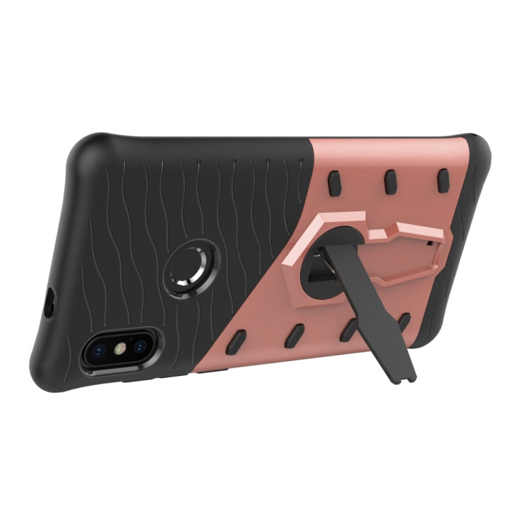 PC + TPU Dropproof Sniper Hybrid Case for Xiaomi Mi 6X / A2, with 360 Degree Rotation Holder