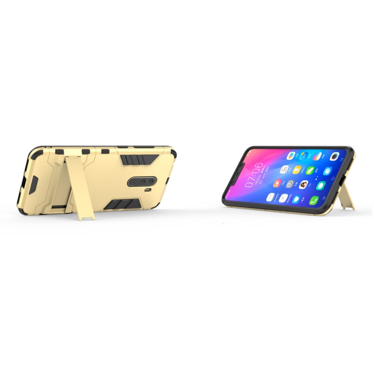 Shockproof PC + TPU Case for Xiaomi Pocophone F1, with Holder