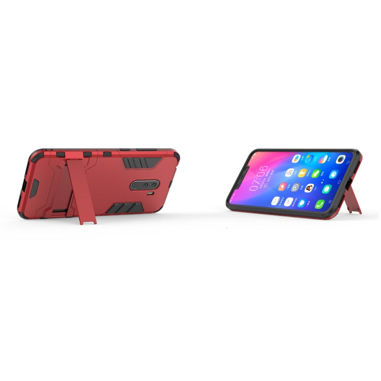Shockproof PC + TPU Case for Xiaomi Pocophone F1, with Holder