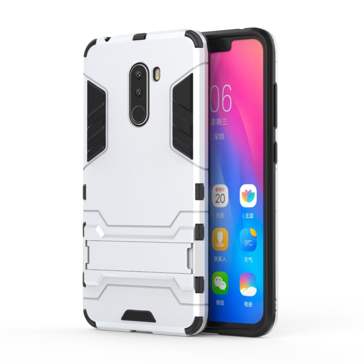 Shockproof PC + TPU Case for Xiaomi Pocophone F1, with Holder