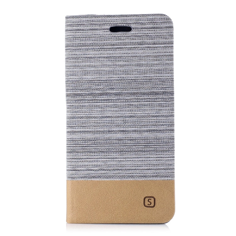 For Xiaomi Redmi 5A Canvas Texture PU + TPU Horizontal Flip Leather Case with Holder & Card Slot