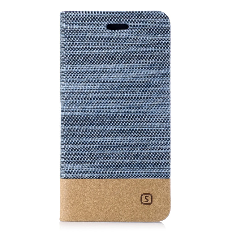 For Xiaomi Redmi 5A Canvas Texture PU + TPU Horizontal Flip Leather Case with Holder & Card Slot