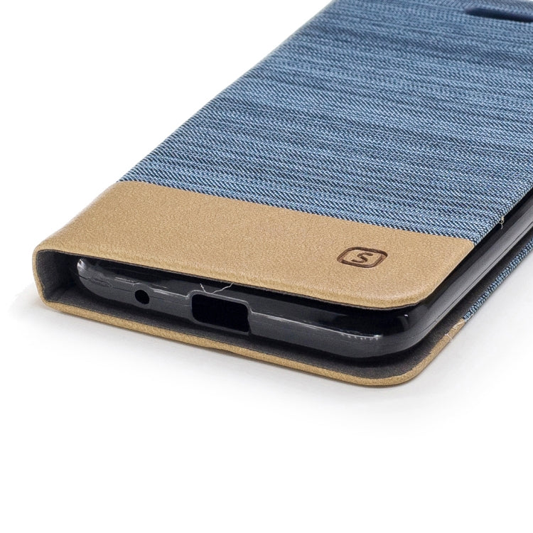 For Xiaomi Redmi 5A Canvas Texture PU + TPU Horizontal Flip Leather Case with Holder & Card Slot