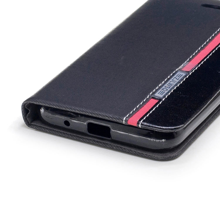 For Xiaomi Redmi 5A Contrast Color Canvas Texture Horizontal Flip Leather Case with Holder & Card Slot