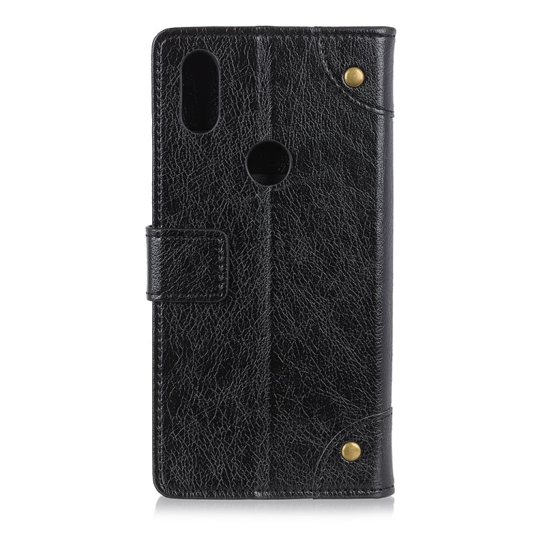 Copper Buckle Nappa Texture Horizontal Flip Leather Case for Xiaomi Mi Mix 3, with Holder & Card Slots & Wallet