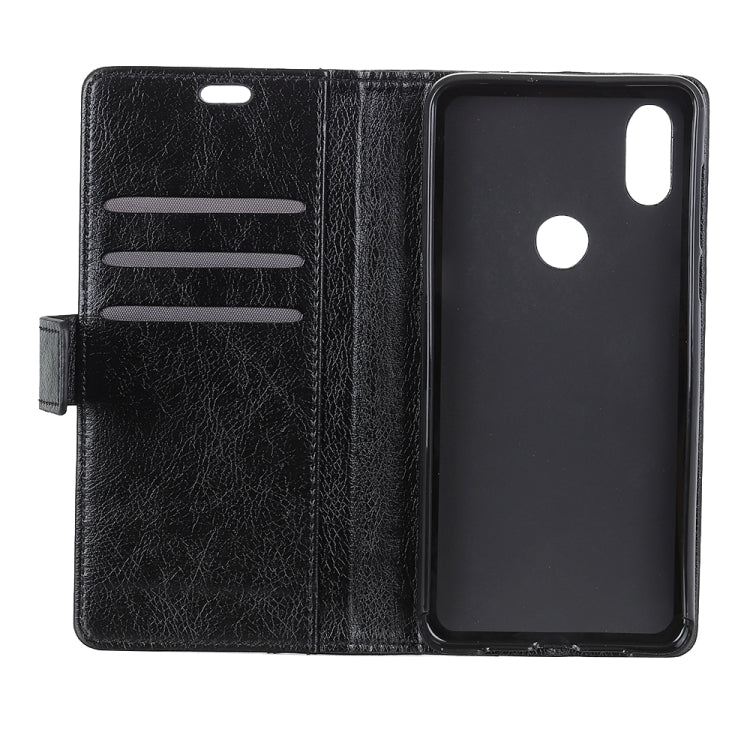 Copper Buckle Nappa Texture Horizontal Flip Leather Case for Xiaomi Mi Mix 3, with Holder & Card Slots & Wallet