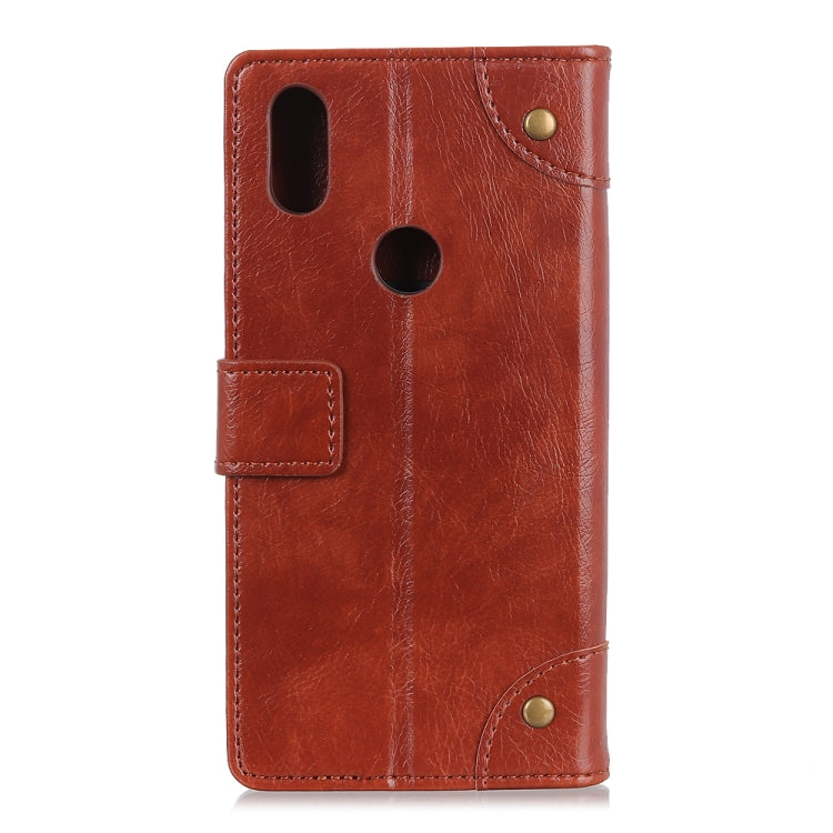 Copper Buckle Nappa Texture Horizontal Flip Leather Case for Xiaomi Mi Mix 3, with Holder & Card Slots & Wallet