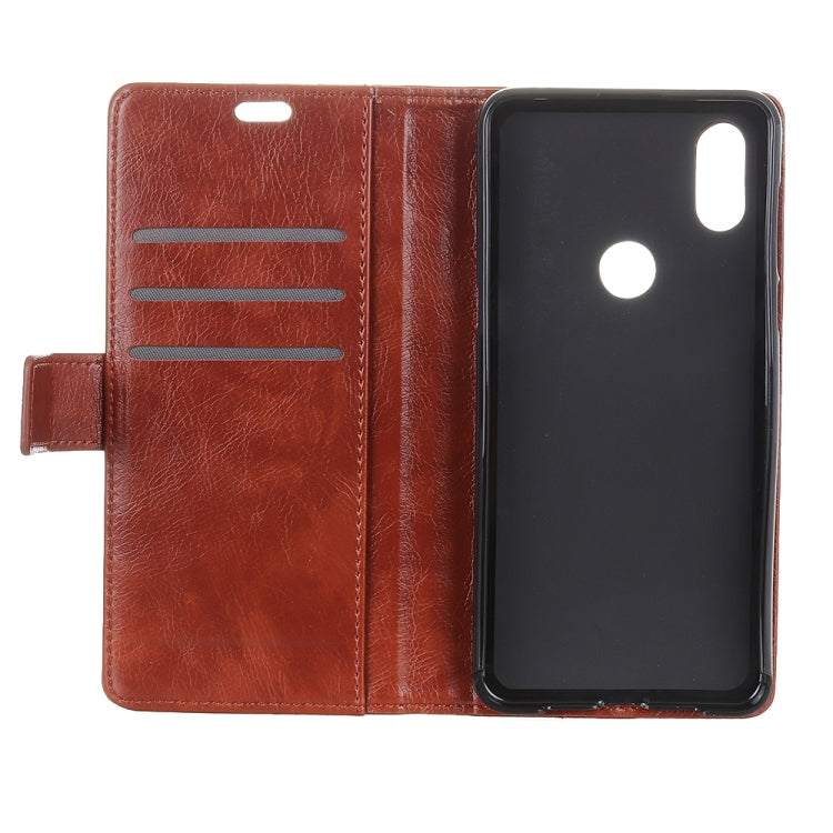 Copper Buckle Nappa Texture Horizontal Flip Leather Case for Xiaomi Mi Mix 3, with Holder & Card Slots & Wallet