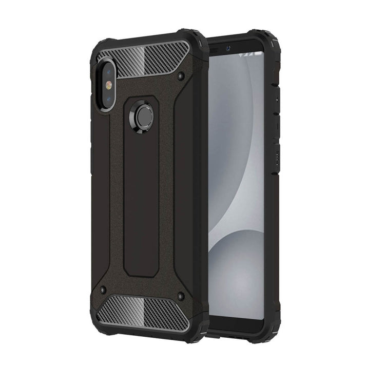 For Xiaomi Redmi Note 5 Pro Full-body Rugged TPU + PC Combination Back Cover Case