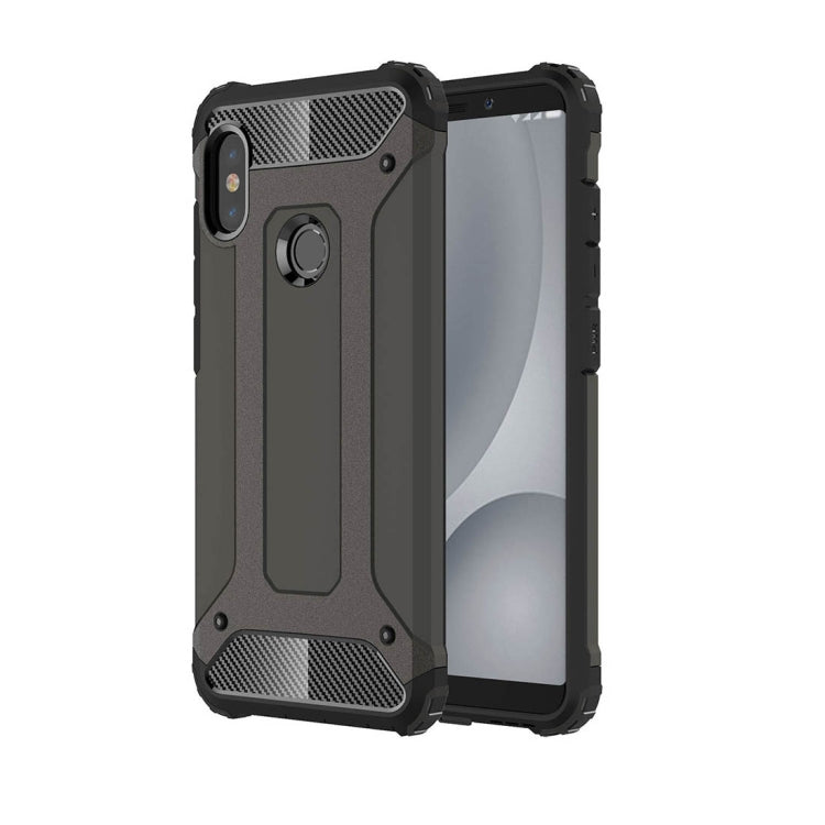 For Xiaomi Redmi Note 5 Pro Full-body Rugged TPU + PC Combination Back Cover Case