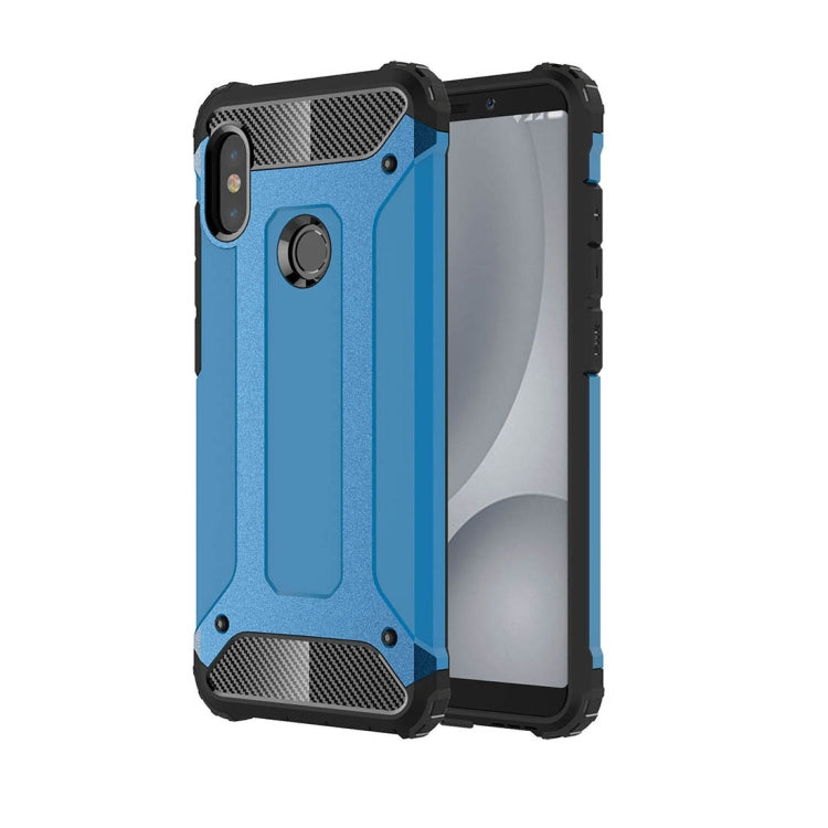 For Xiaomi Redmi Note 5 Pro Full-body Rugged TPU + PC Combination Back Cover Case