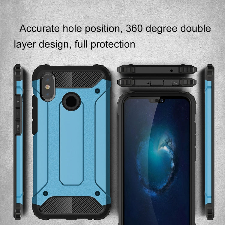 For Xiaomi Redmi Note 5 Pro Full-body Rugged TPU + PC Combination Back Cover Case