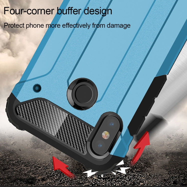 For Xiaomi Redmi Note 5 Pro Full-body Rugged TPU + PC Combination Back Cover Case