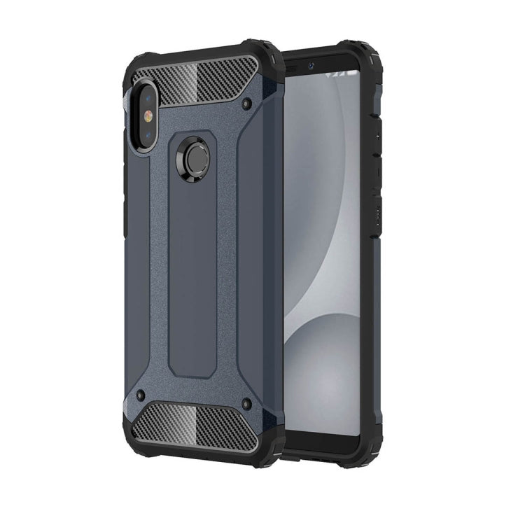 For Xiaomi Redmi Note 5 Pro Full-body Rugged TPU + PC Combination Back Cover Case