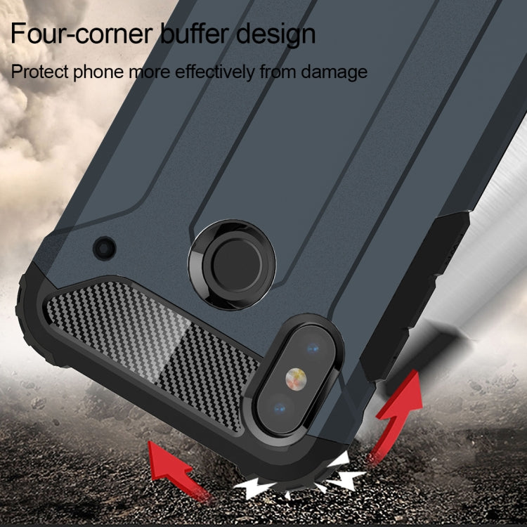 For Xiaomi Redmi Note 5 Pro Full-body Rugged TPU + PC Combination Back Cover Case