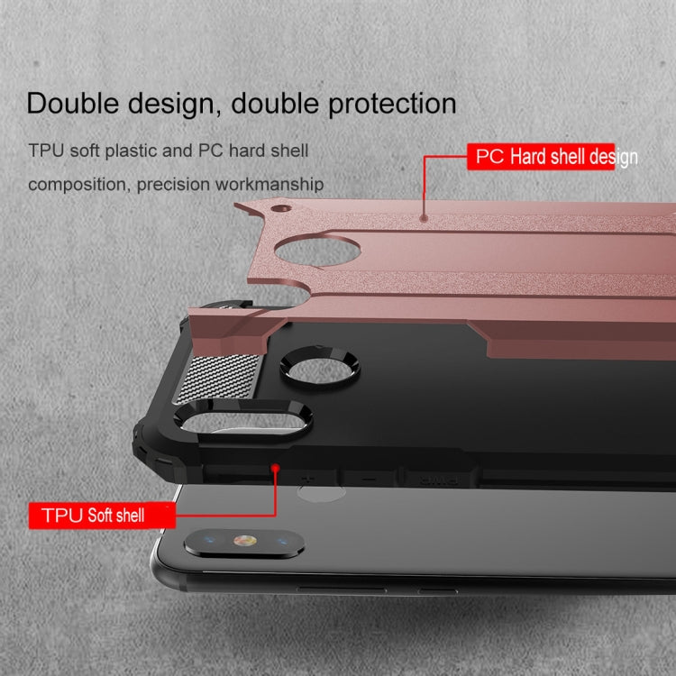 For Xiaomi Redmi Note 5 Pro Full-body Rugged TPU + PC Combination Back Cover Case