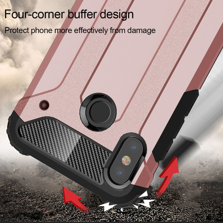 For Xiaomi Redmi Note 5 Pro Full-body Rugged TPU + PC Combination Back Cover Case