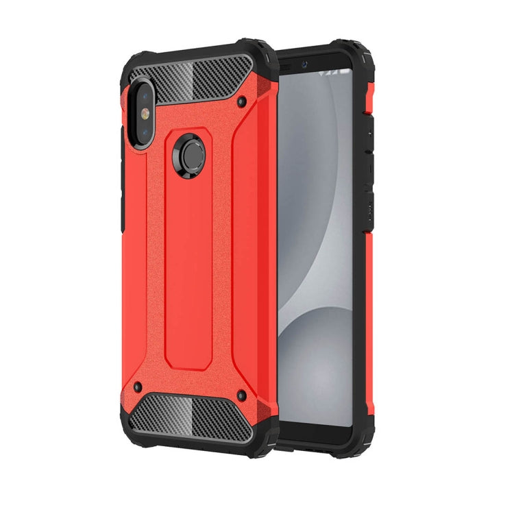 For Xiaomi Redmi Note 5 Pro Full-body Rugged TPU + PC Combination Back Cover Case