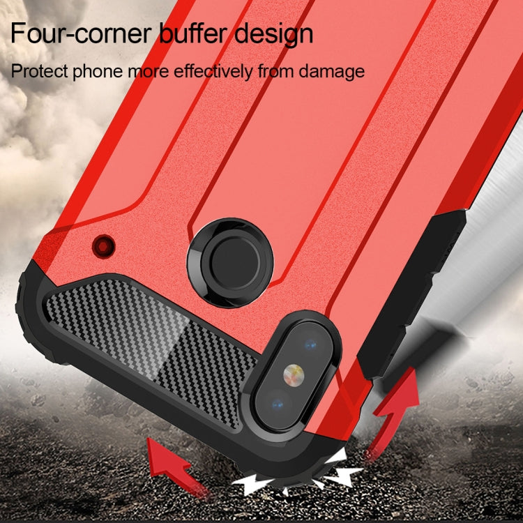 For Xiaomi Redmi Note 5 Pro Full-body Rugged TPU + PC Combination Back Cover Case