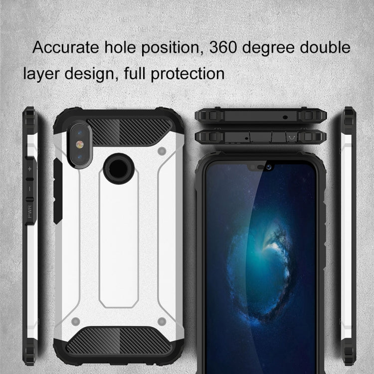 For Xiaomi Redmi Note 5 Pro Full-body Rugged TPU + PC Combination Back Cover Case