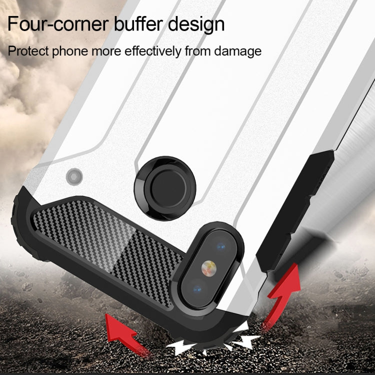 For Xiaomi Redmi Note 5 Pro Full-body Rugged TPU + PC Combination Back Cover Case