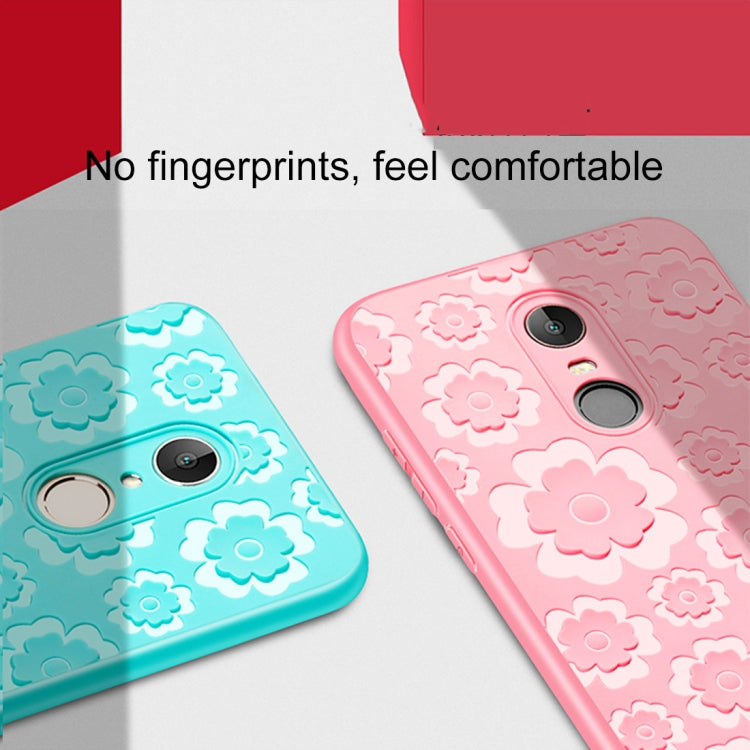 For Xiaomi Redmi 5 Plus 3D Suspension Carving Pattern TPU Protective Back Case