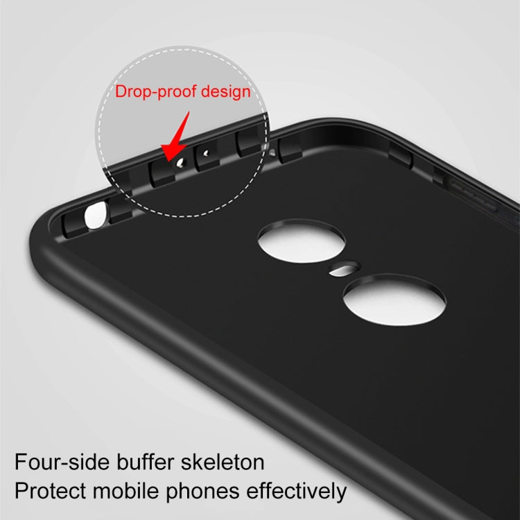 For Xiaomi Redmi 5 Plus 3D Suspension Carving Pattern TPU Protective Back Case