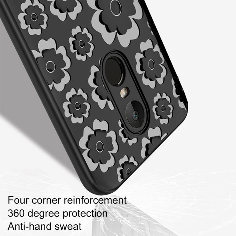 For Xiaomi Redmi 5 Plus 3D Suspension Carving Pattern TPU Protective Back Case