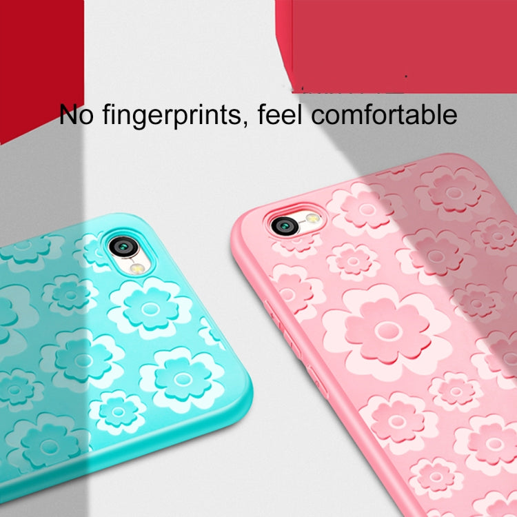 For Xiaomi Redmi Note 5A 3D Suspension Carving Pattern TPU Protective Back Case