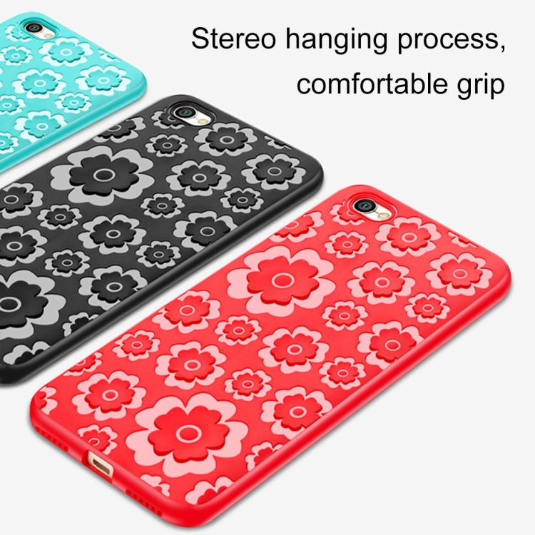 For Xiaomi Redmi Note 5A 3D Suspension Carving Pattern TPU Protective Back Case