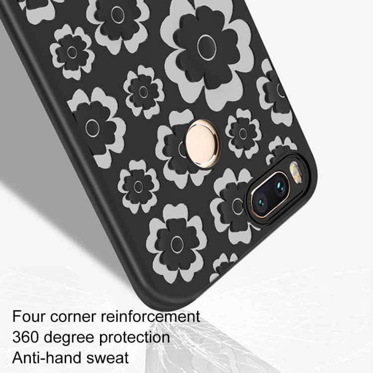 For Xiaomi Mi 5X / A1 3D Suspension Carving Pattern TPU Protective Back Case