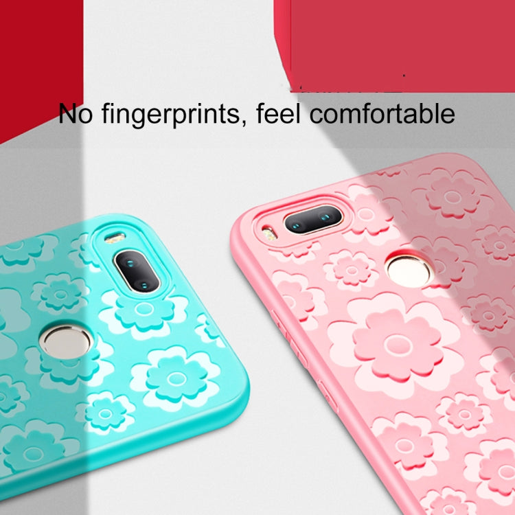 For Xiaomi Mi 5X / A1 3D Suspension Carving Pattern TPU Protective Back Case