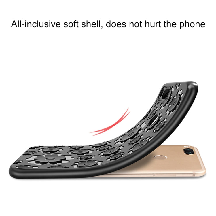 For Xiaomi Mi 5X / A1 3D Suspension Carving Pattern TPU Protective Back Case