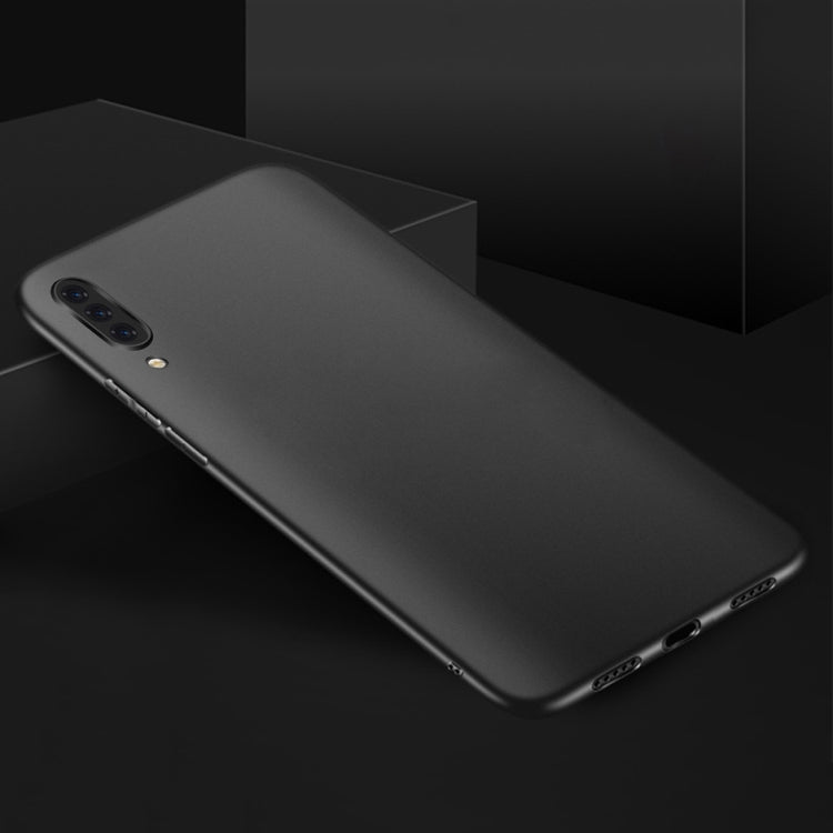 Ultra-thin Full Protection Matte TPU Case for Xiaomi Mi 9(Black)