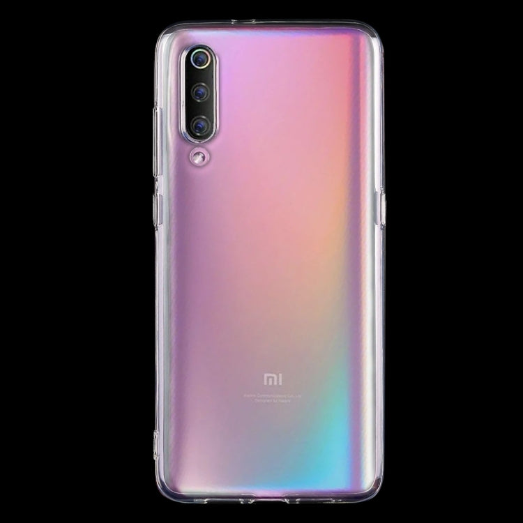 50PCS 0.75mm Transparent TPU Case for Xiaomi Mi 9
