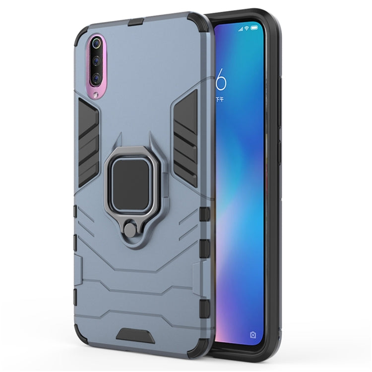 PC + TPU Shockproof Protective Case with Magnetic Ring Holder for Xiaomi Mi 9 SE
