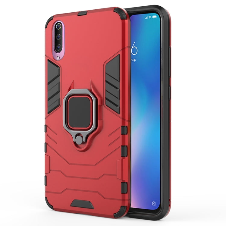 PC + TPU Shockproof Protective Case with Magnetic Ring Holder for Xiaomi Mi 9 SE