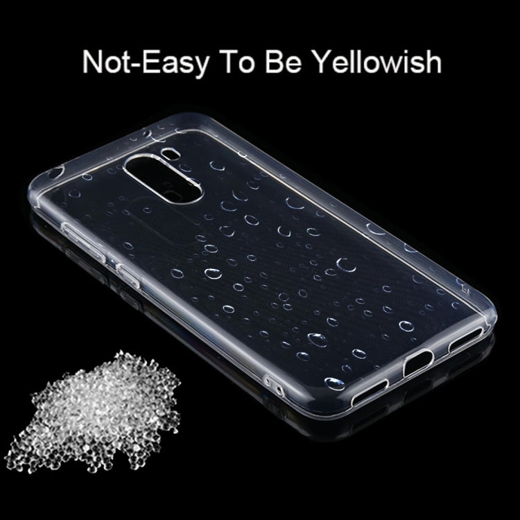 0.75mm Transparent TPU Protective Case for Xiaomi Pocophone F1