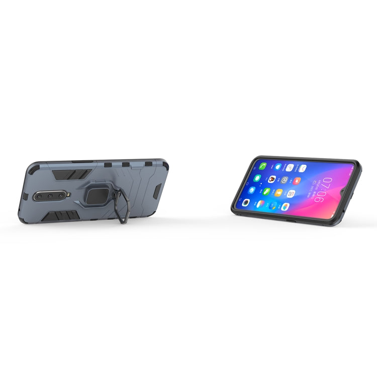 PC + TPU Shockproof Protective Case with Magnetic Ring Holder for Xiaomi Pocophone F1