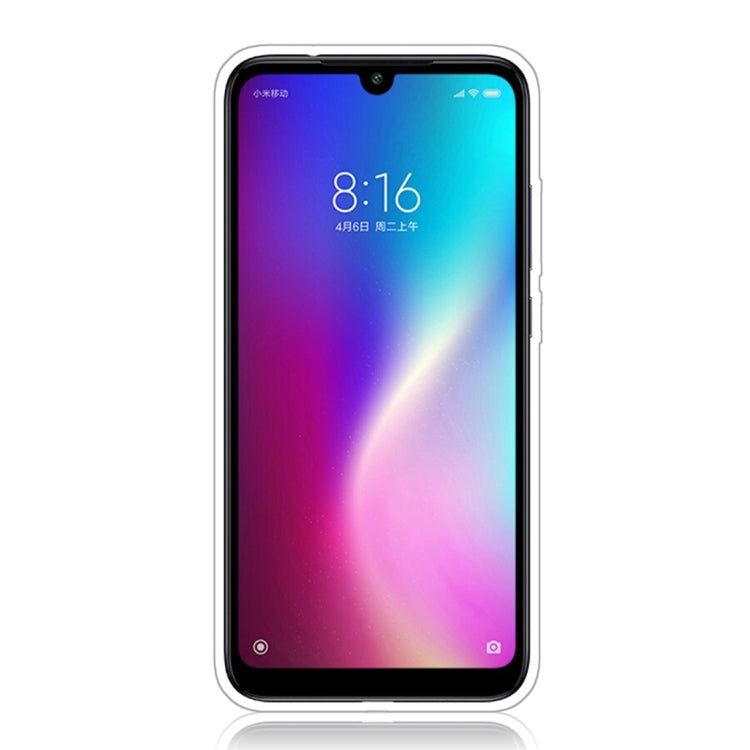 Glittery Powder Shockproof TPU Protective Case for Xiaomi Redmi 7, with 360 Degree Rotation Ring Holder