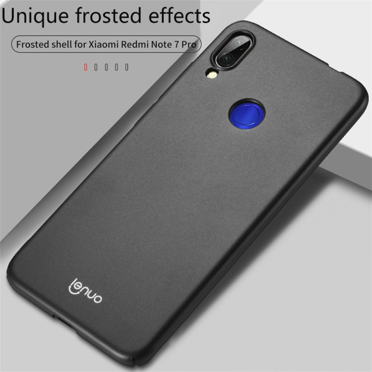 lenuo Leshield Series Ultra-thin PC Case for Xiaomi Redmi Note 7 Pro