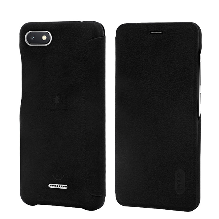 lenuo Ledream Series Litchi Texture Horizontal Flip PU Leather Case for Xiaomi Redmi 6A, with Card Slot