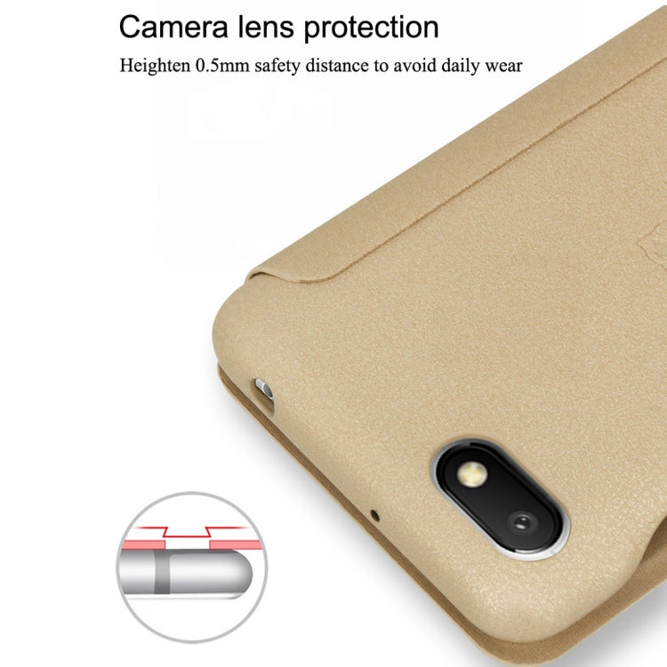 lenuo Ledream Series Litchi Texture Horizontal Flip PU Leather Case for Xiaomi Redmi 6A, with Card Slot